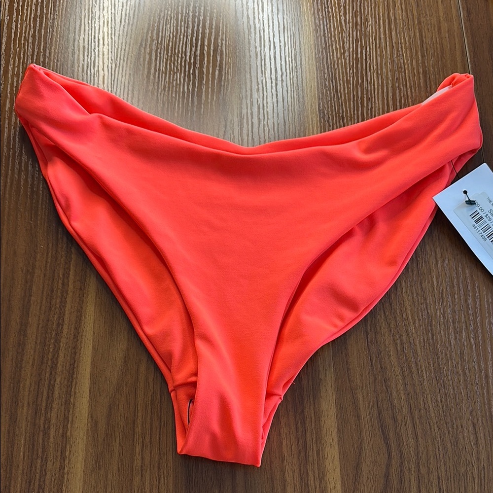 NWT Nettle’s Tale “The Margaret Bottoms” Neon Orange  Bikini Bottoms 👽 👽